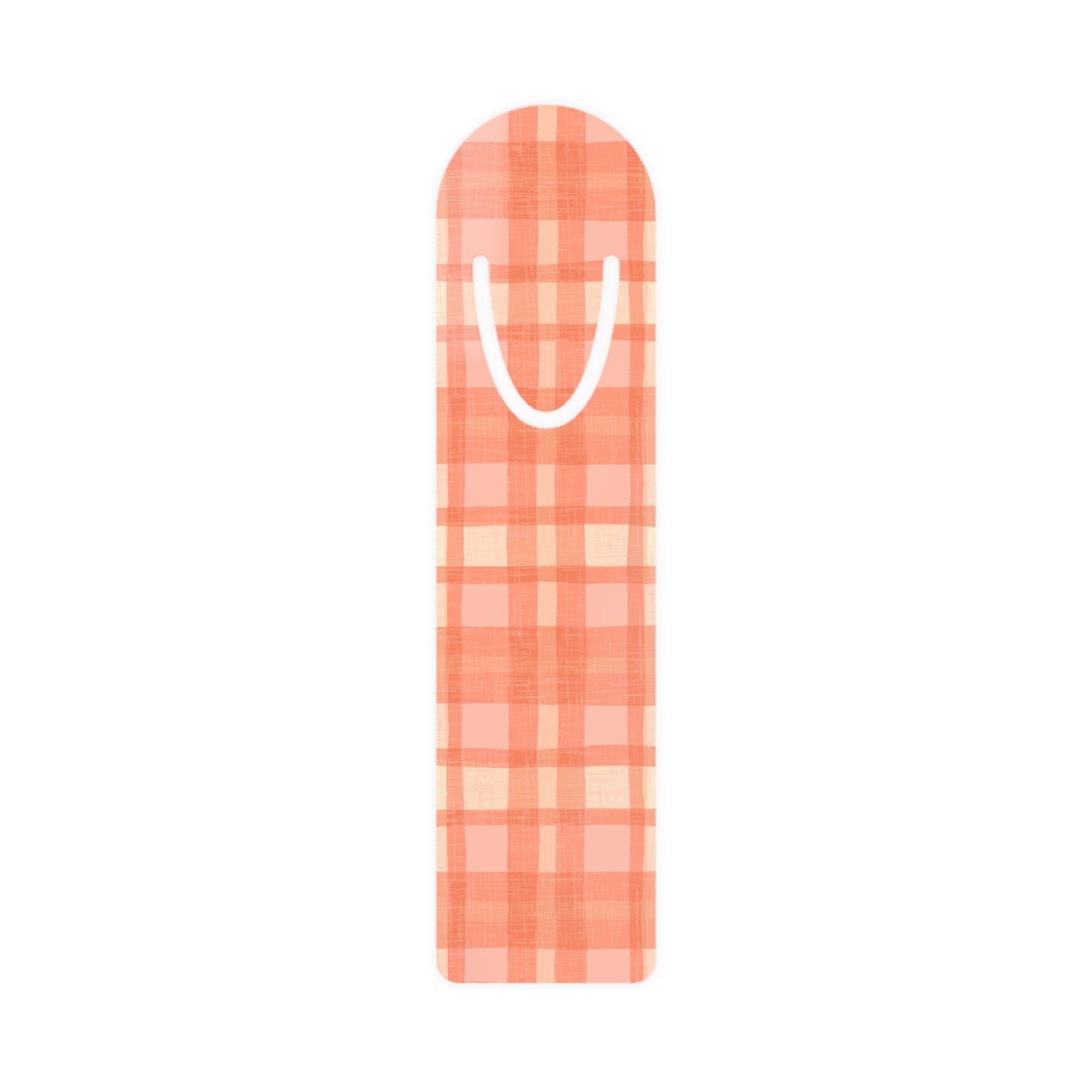 Bookmark - Pink Plaid