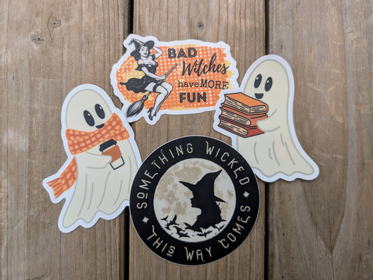 Something Wicked This Way Comes Sticker