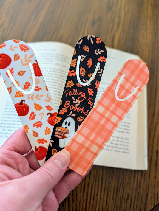Bookmark - Pink Plaid